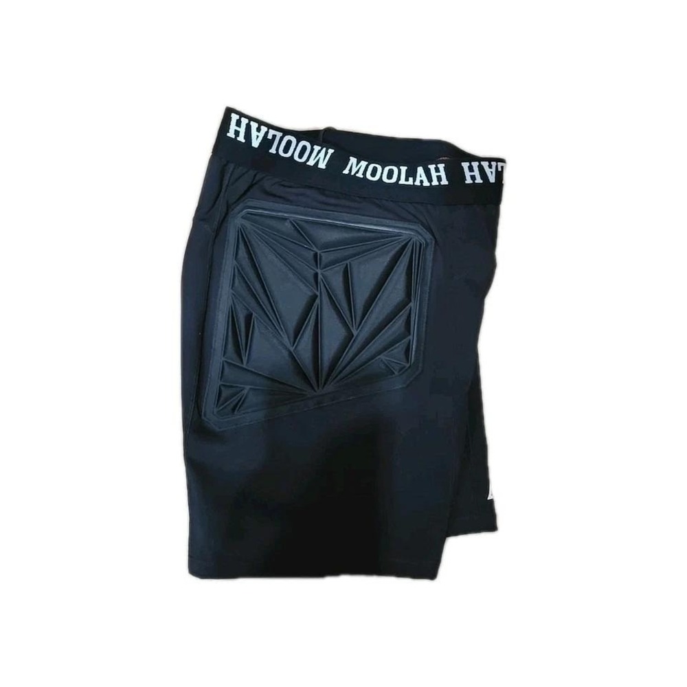 MOOLAH Padded Compression Shorts Black Protective Gear Athletic Women's S NWOT